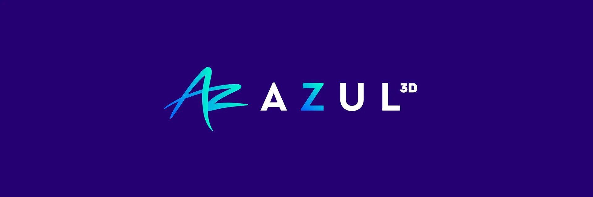 Azul 3D brand identity
