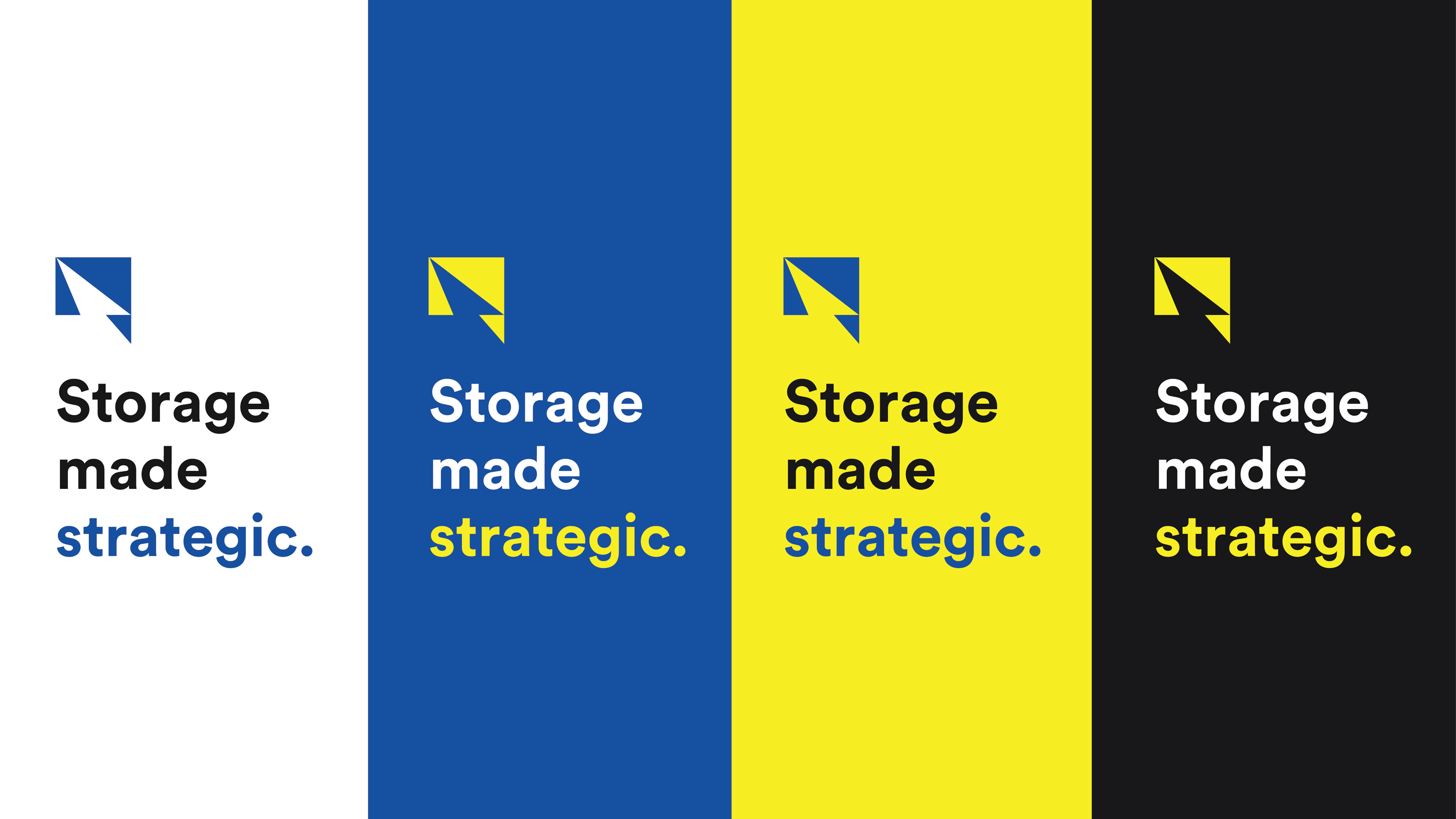 Storage made strategic tagline