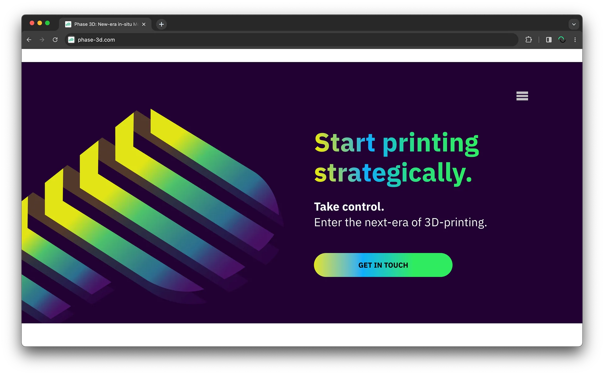 Phase 3D full website CTA
