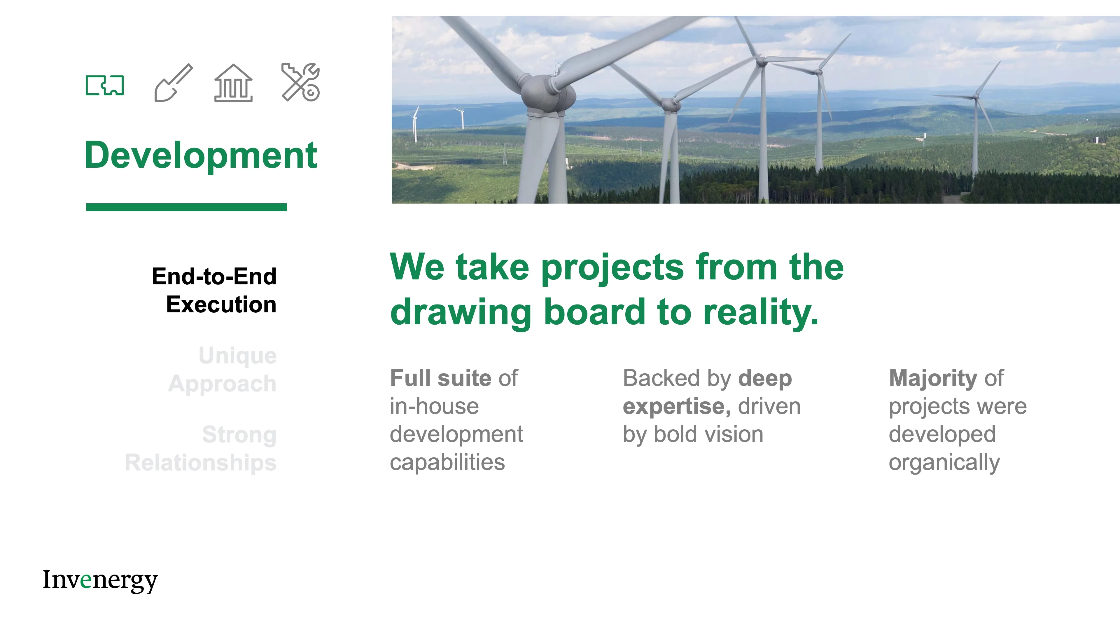 Invenergy development — drawing board to reality