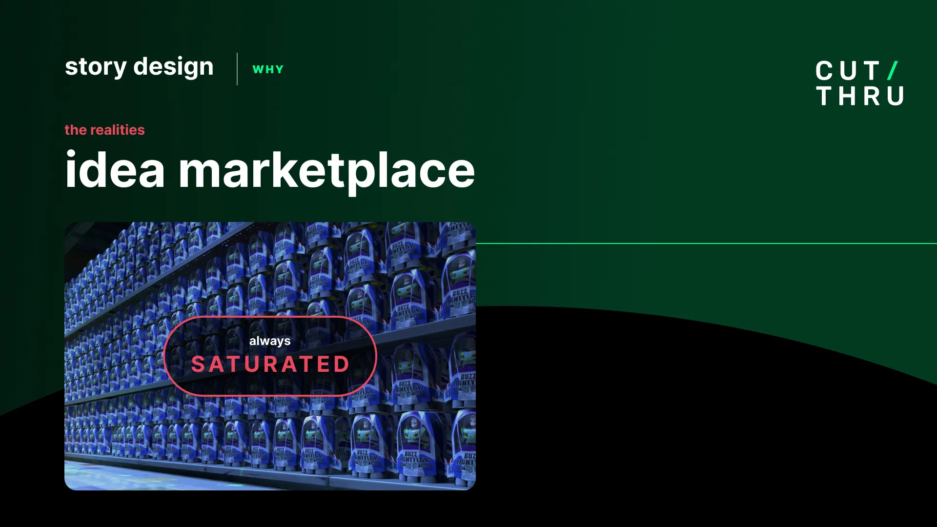 The idea marketplace is always saturated