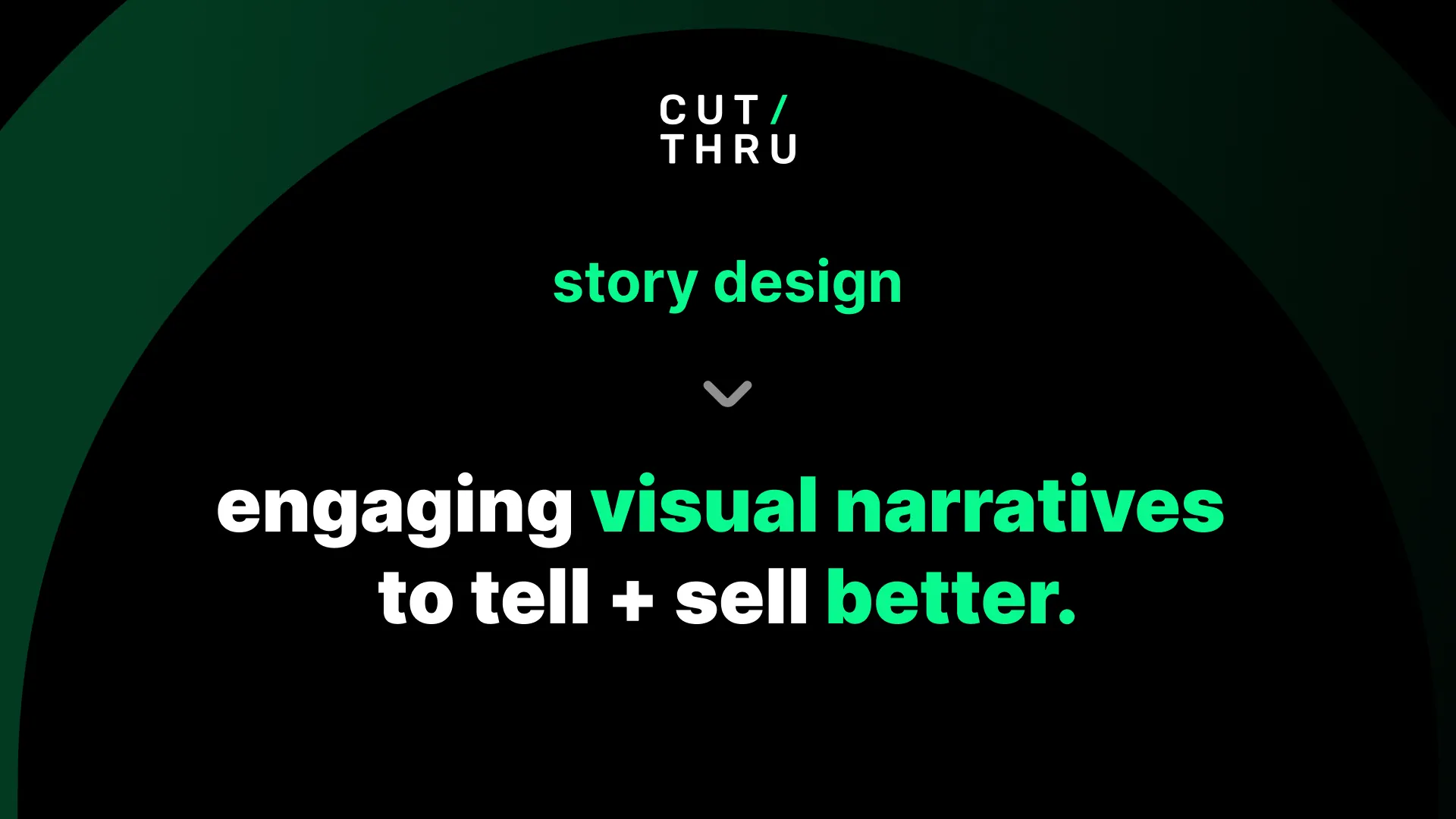 Engaging visual narratives to tell and sell better